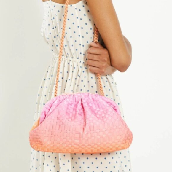 Brand NEW Maria La Rosa Mineral Game clutch in orange - Picture 4 of 5